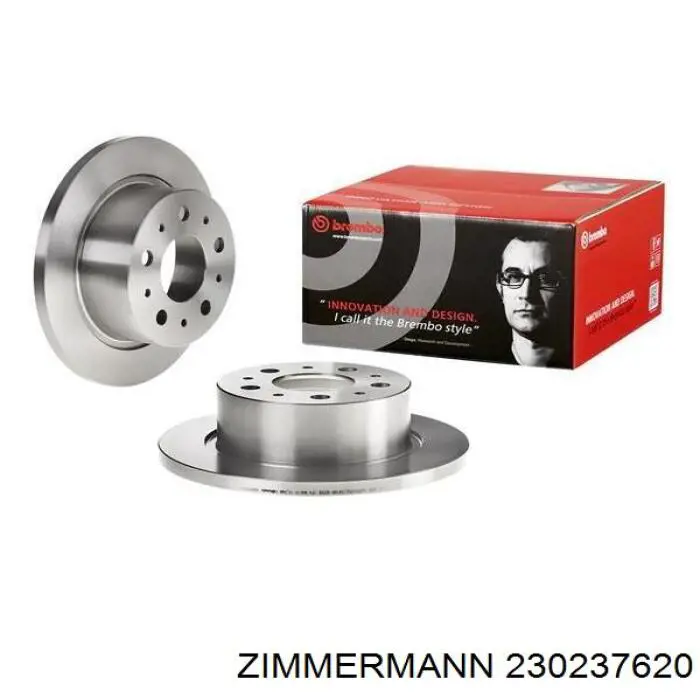 Задні дискові гальма Zimmermann 230237620 ціна, від 46.57 USD