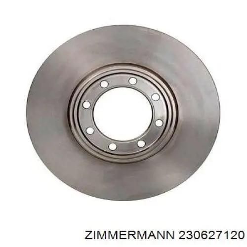 Диск гальмівний задній Zimmermann 230627120