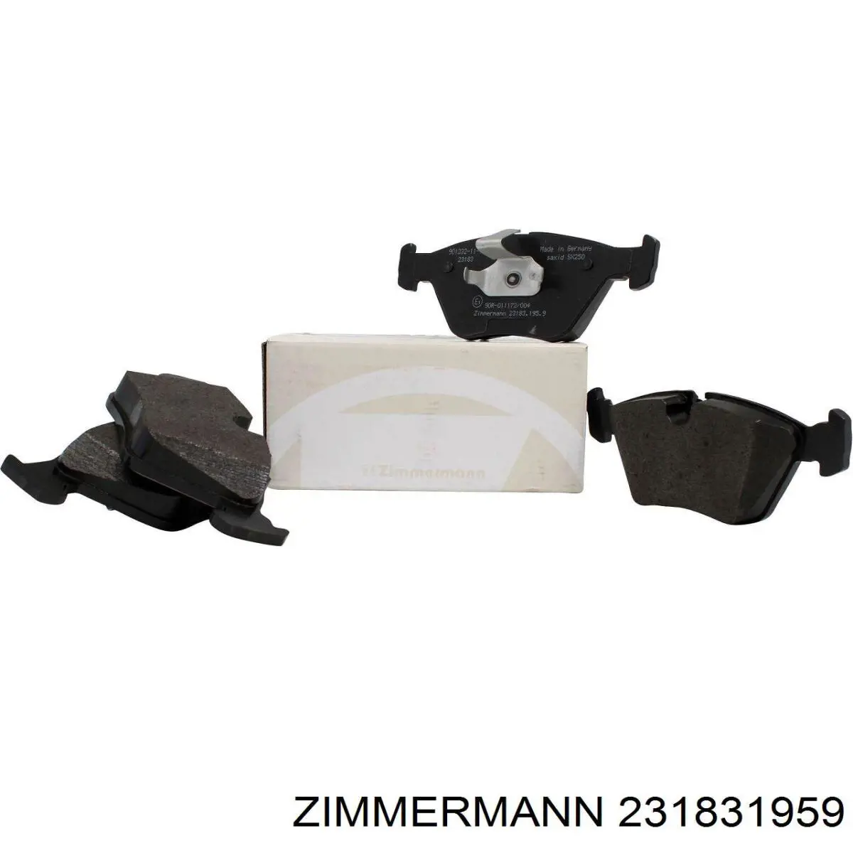 Тормозні колодки Zimmermann 231831959