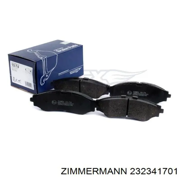 Тормозні колодки Zimmermann 232341701