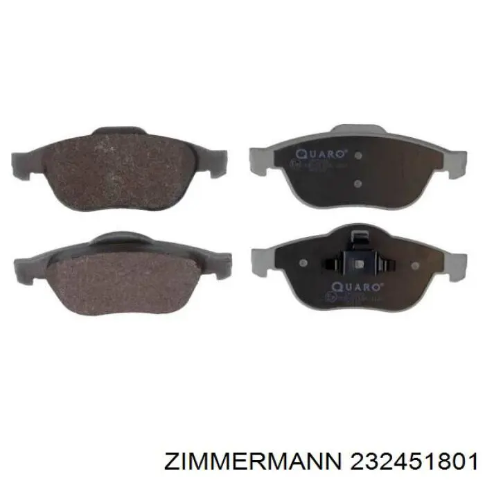 Тормозні колодки Zimmermann 232451801