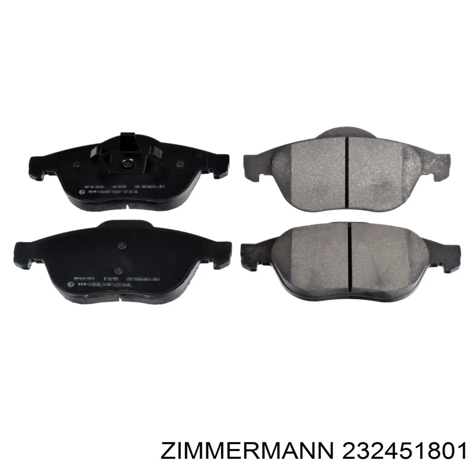 232451801 Zimmermann Передні гальмівні колодки
