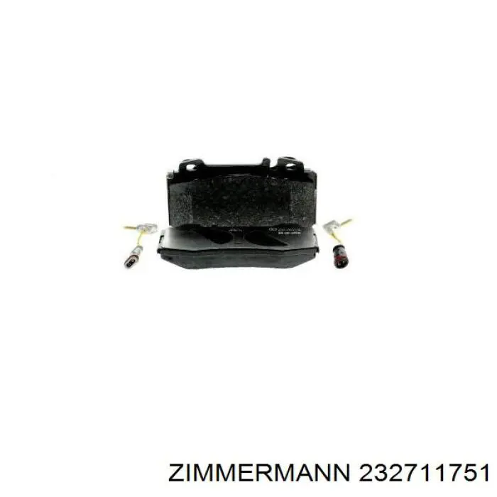 232711751 Zimmermann Передні гальмівні колодки