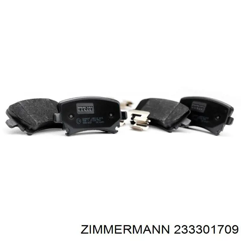 Купити 233301709 Zimmermann Колодки гальмівні передні, дискові