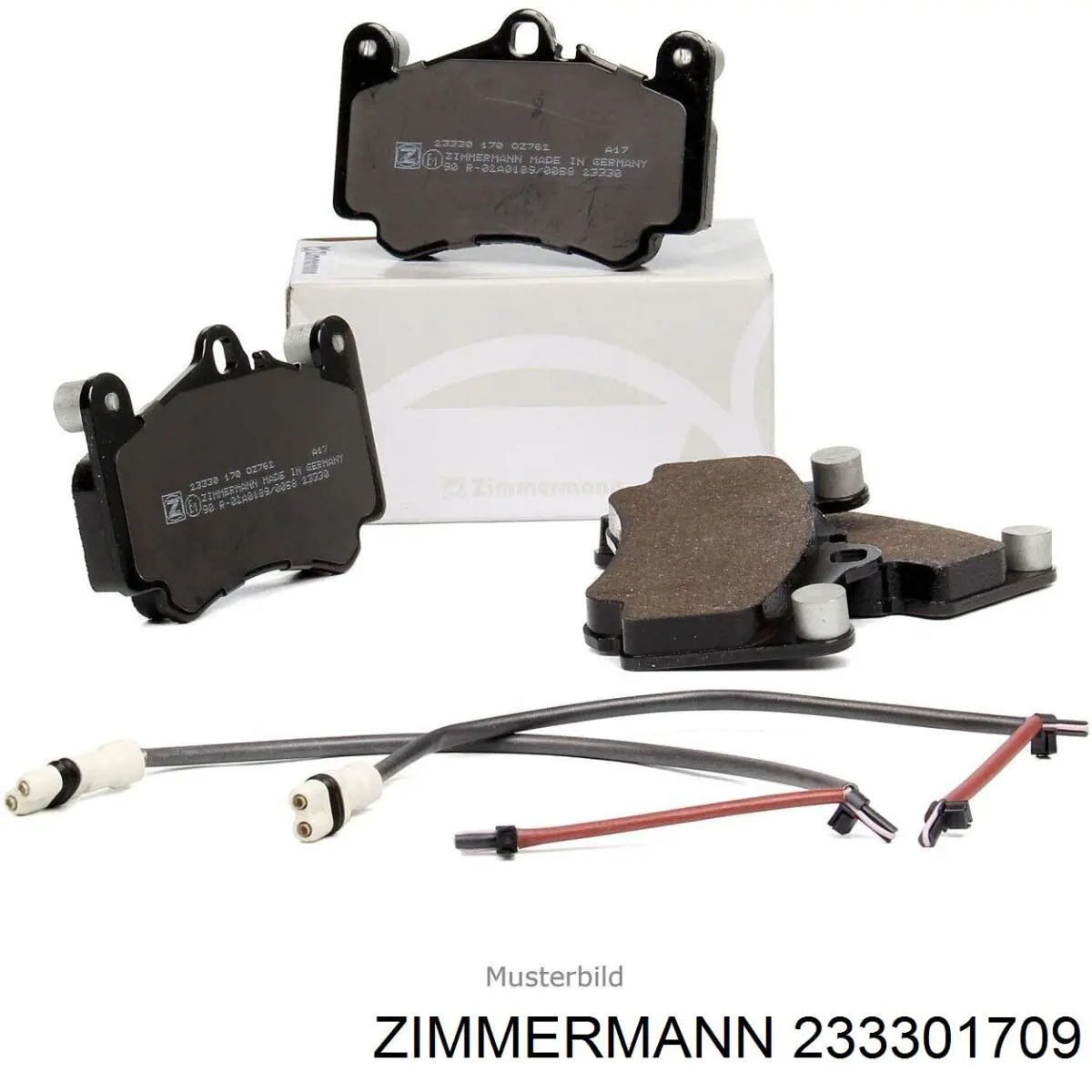 Гальмівні колодки Zimmermann 233301709 ціна, від 69.69 USD