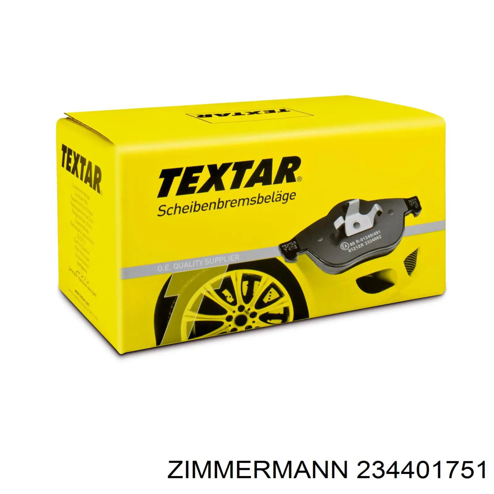 Гальмівні колодки Zimmermann 234401751 ціна, від 25.18 USD