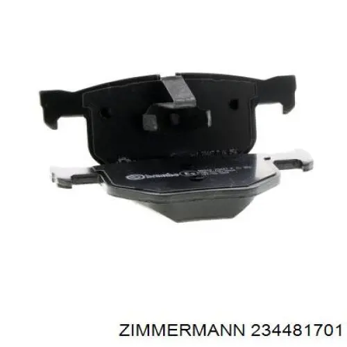 Задні дискові колодки Zimmermann 234481701