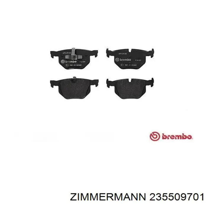 Тормозні колодки BMW 34212288896