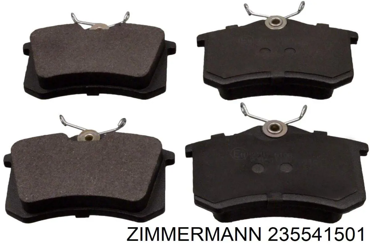 Купити 235541501 Zimmermann Задні колодки