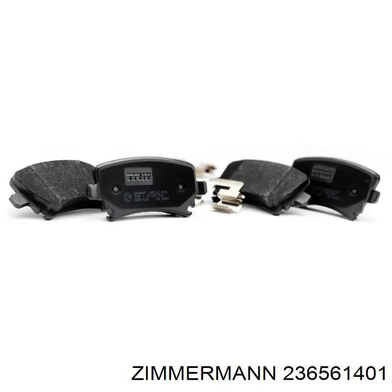 Купити 236561401 Zimmermann Задні колодки
