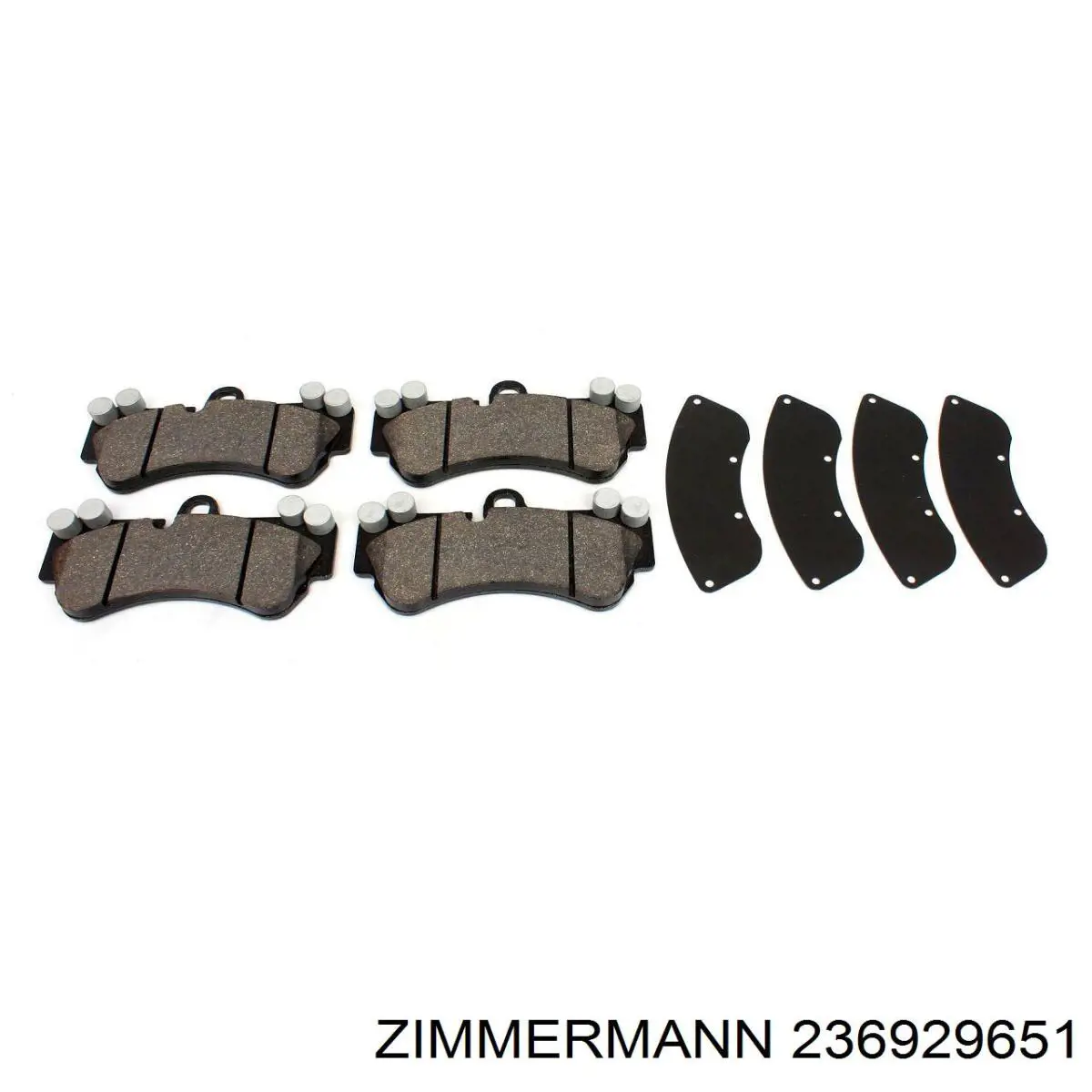 Тормозні колодки Zimmermann 236929651