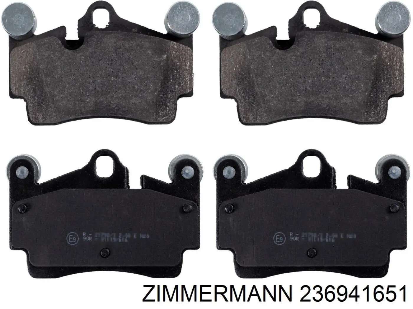 Задні гальмівні колодки Zimmermann 236941651 ціна, від 69.00 USD