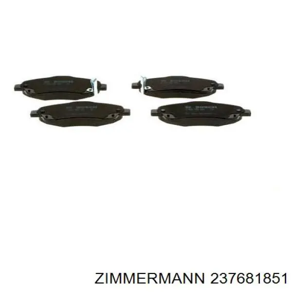 Тормозні колодки Zimmermann 237681851