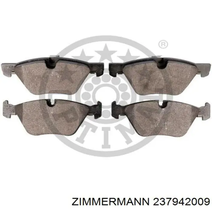 237942009 Zimmermann Передні гальмівні колодки
