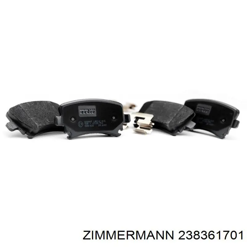 238361701 Zimmermann Передні гальмівні колодки