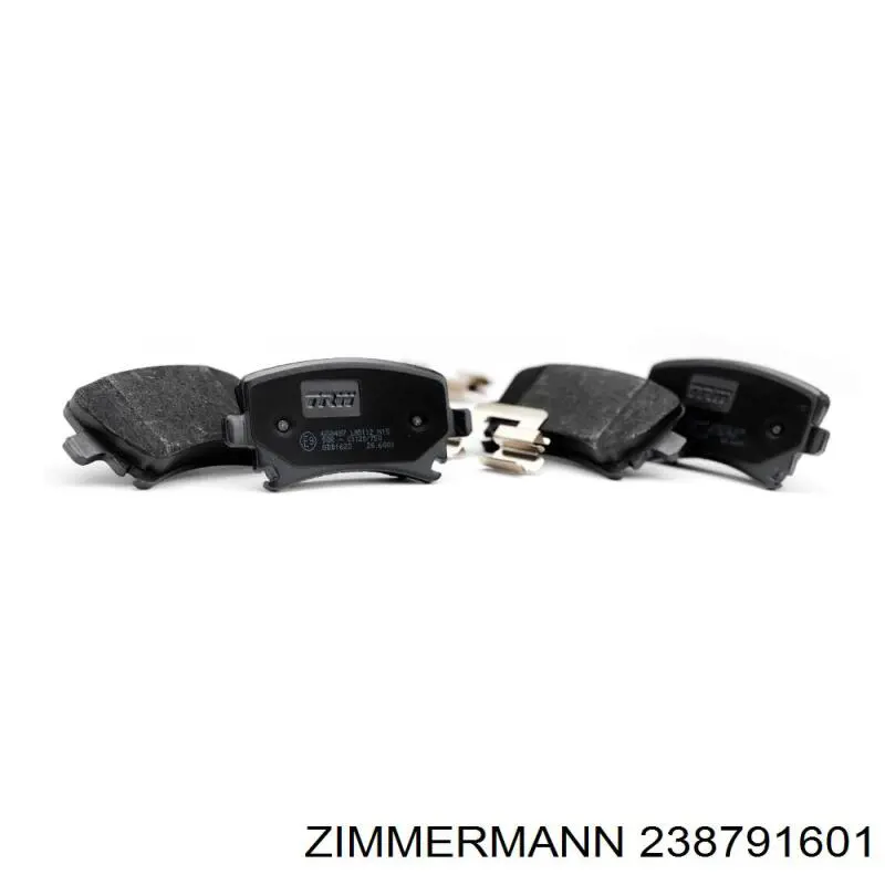 Купити 238791601 Zimmermann Колодки гальмівні передні, дискові