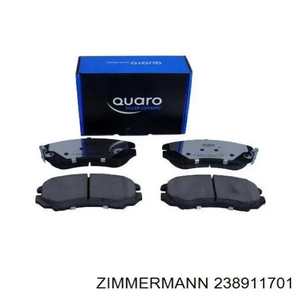 Гальмівні колодки Zimmermann 238911701 ціна, від 17.93 USD