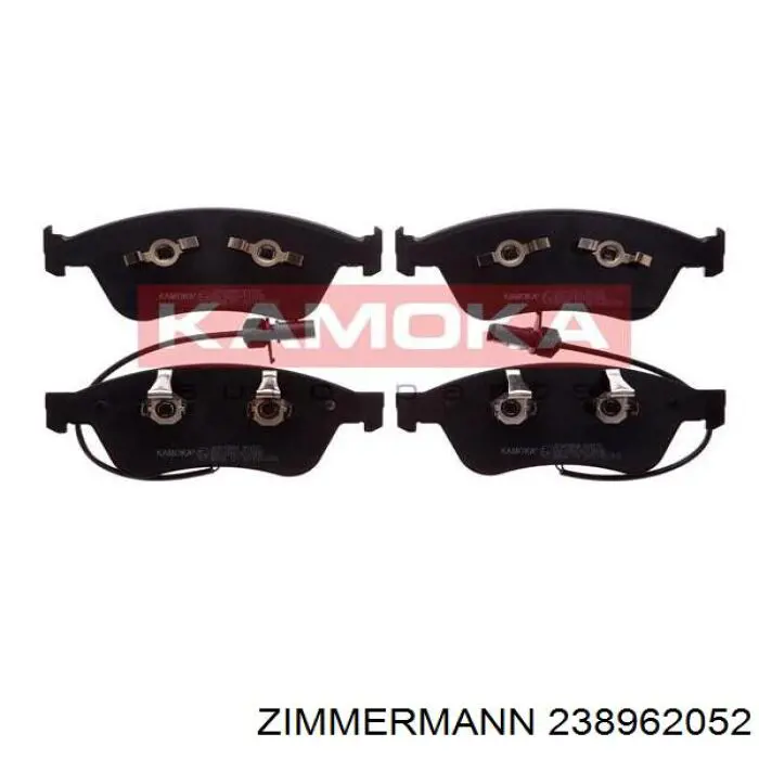 238962052 Zimmermann колодки гальмівні передні, дискові
