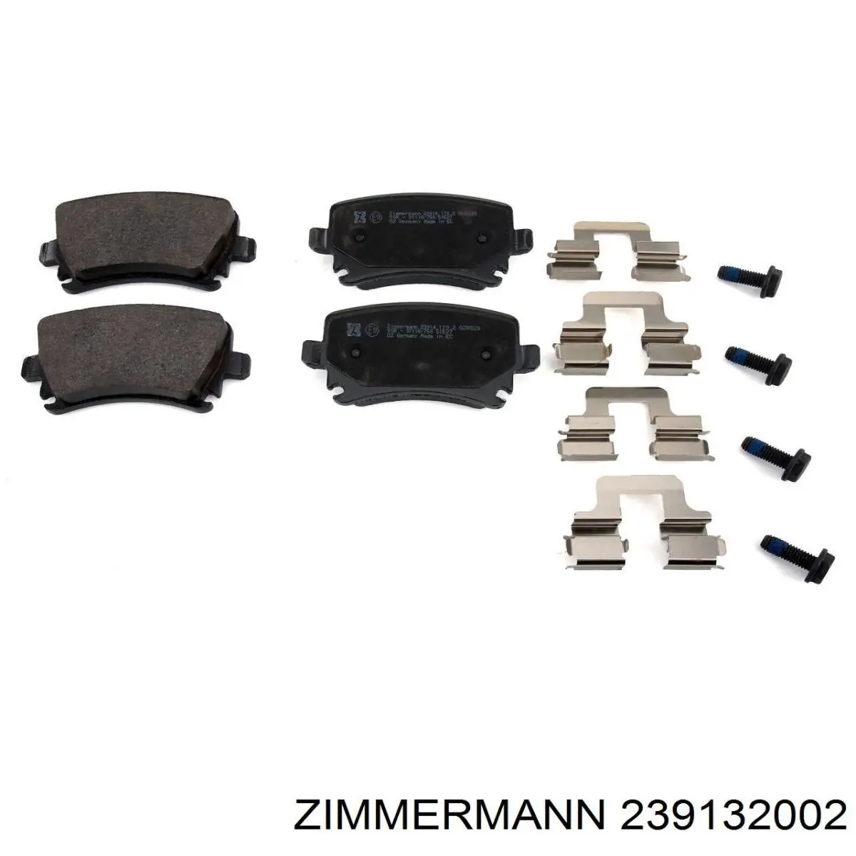 Купити 239132002 Zimmermann Колодки гальмівні передні, дискові