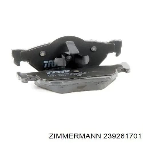 Задні гальмівні колодки Zimmermann 239261701 ціна, від 31.64 USD