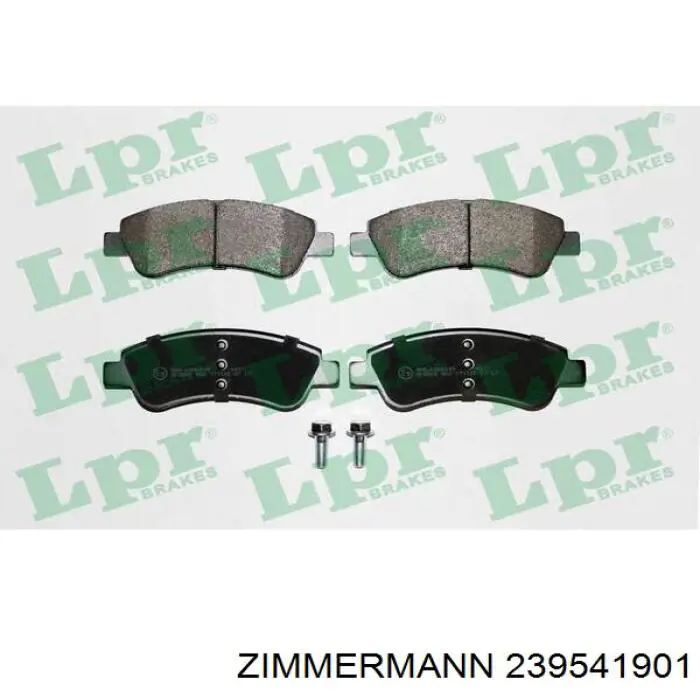 239541901 Zimmermann Передні гальмівні колодки
