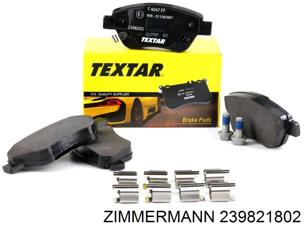 Гальмівні колодки Zimmermann 239821802 ціна, від 19.20 USD