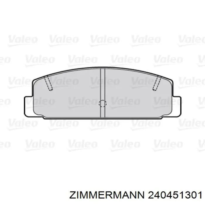 Купити 240451301 Zimmermann Задні колодки