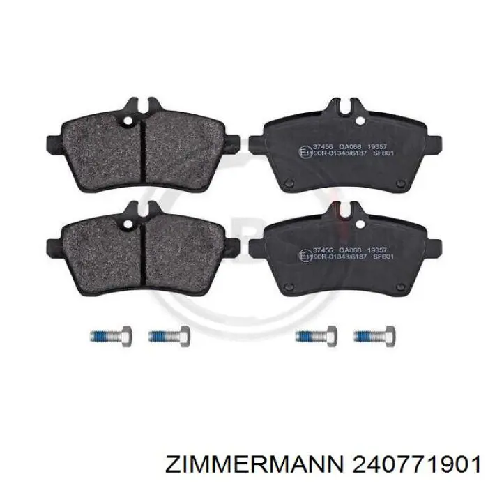 Тормозні колодки Zimmermann 240771901