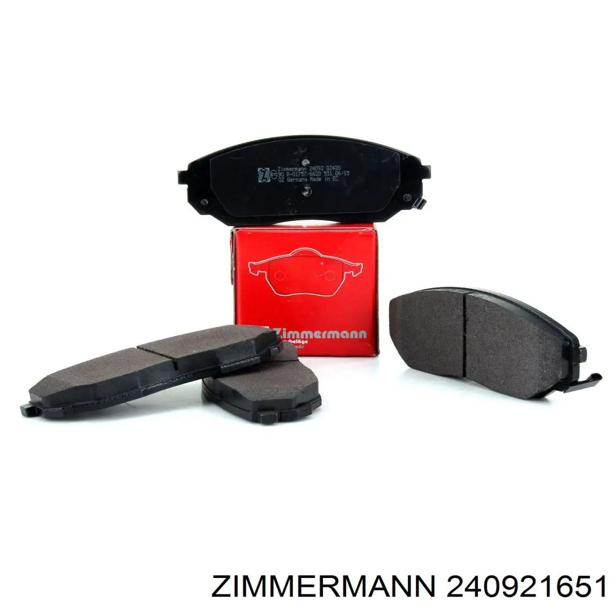 Тормозні колодки Zimmermann 240921651