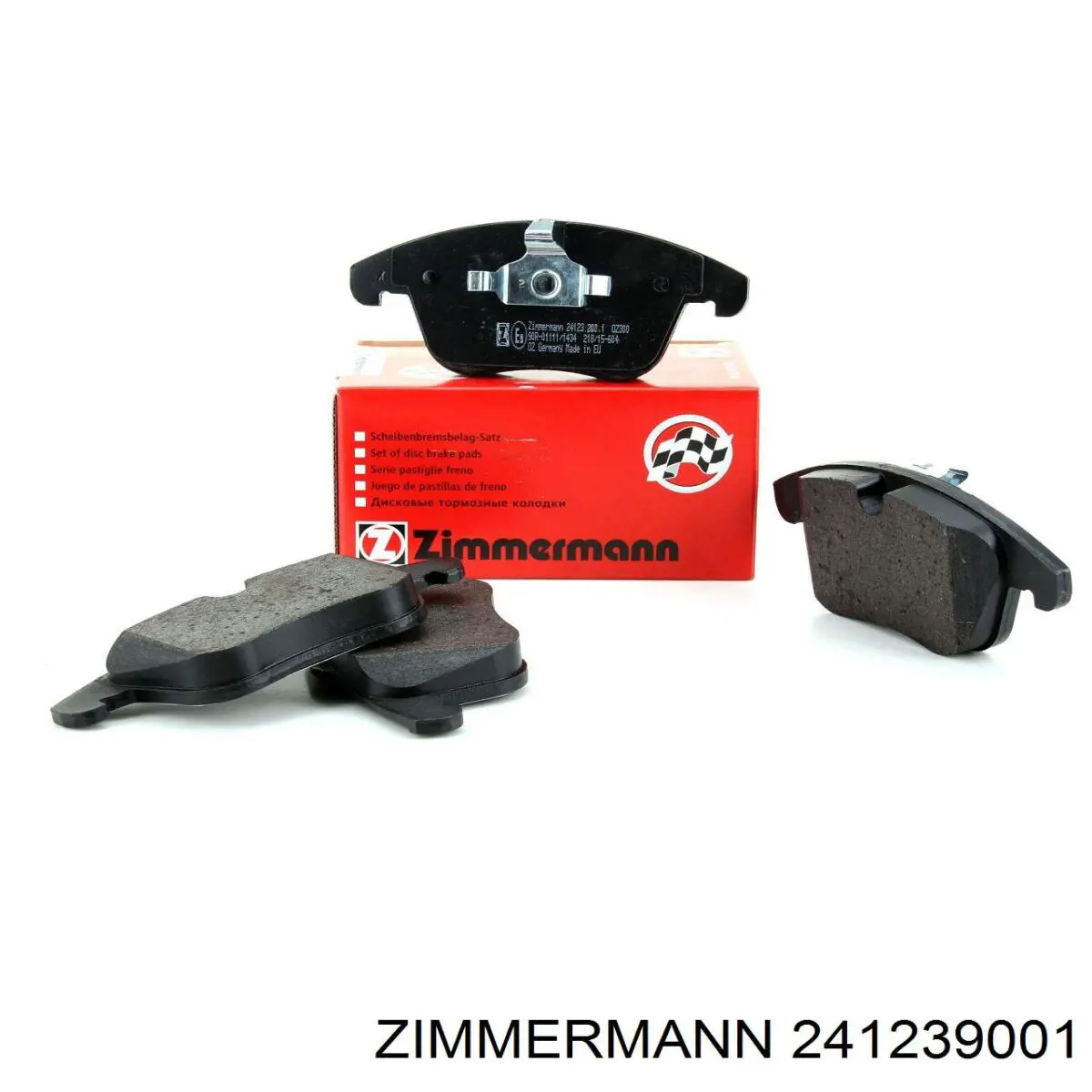 Тормозні колодки Zimmermann 241239001