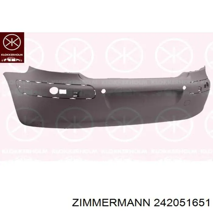 242051651 Zimmermann колодки гальмівні передні, дискові