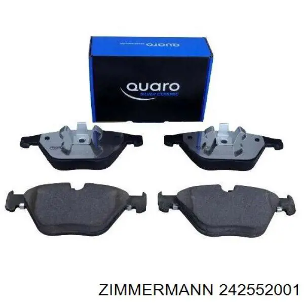 Гальмівні колодки Zimmermann 242552001 ціна, від 63.56 USD