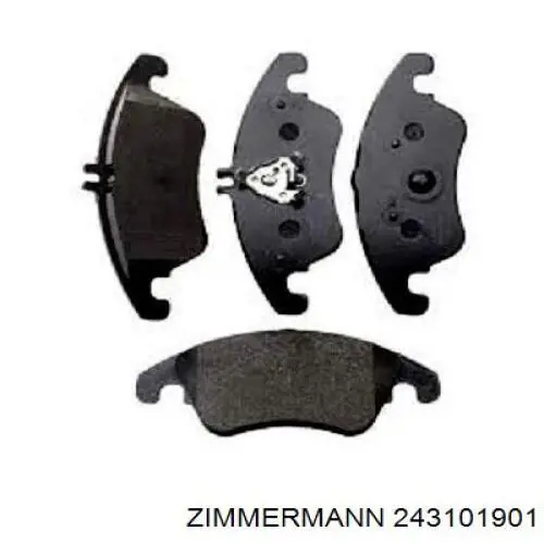 Тормозні колодки Zimmermann 243101901