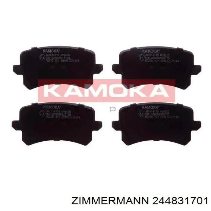 Купити 244831701 Zimmermann Задні колодки