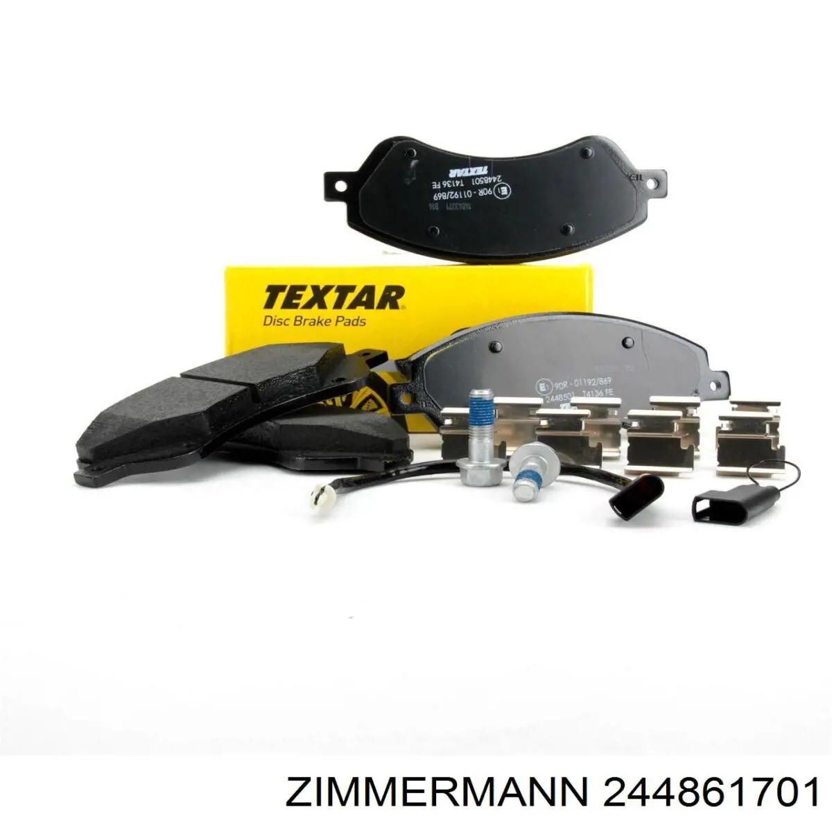 Задні гальмівні колодки Zimmermann 244861701 ціна, від 23.10 USD