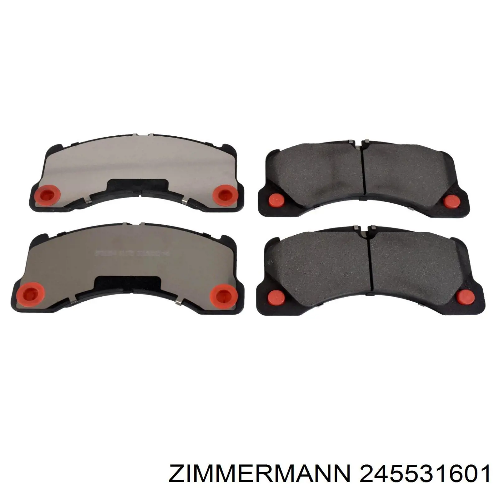 Гальмівні колодки Zimmermann 245531601 ціна, від 119.75 USD