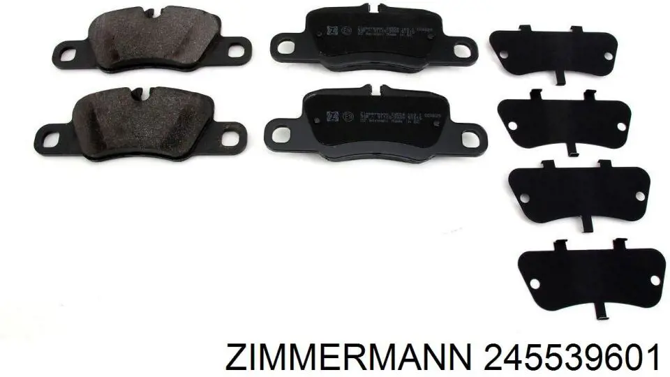 245539601 Zimmermann Передні гальмівні колодки
