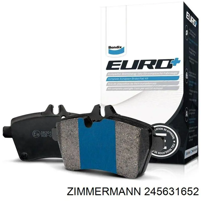 Купити 245631652 Zimmermann Задні колодки