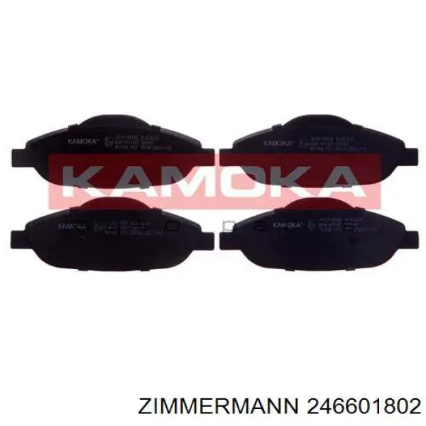 Тормозні колодки Zimmermann 246601802