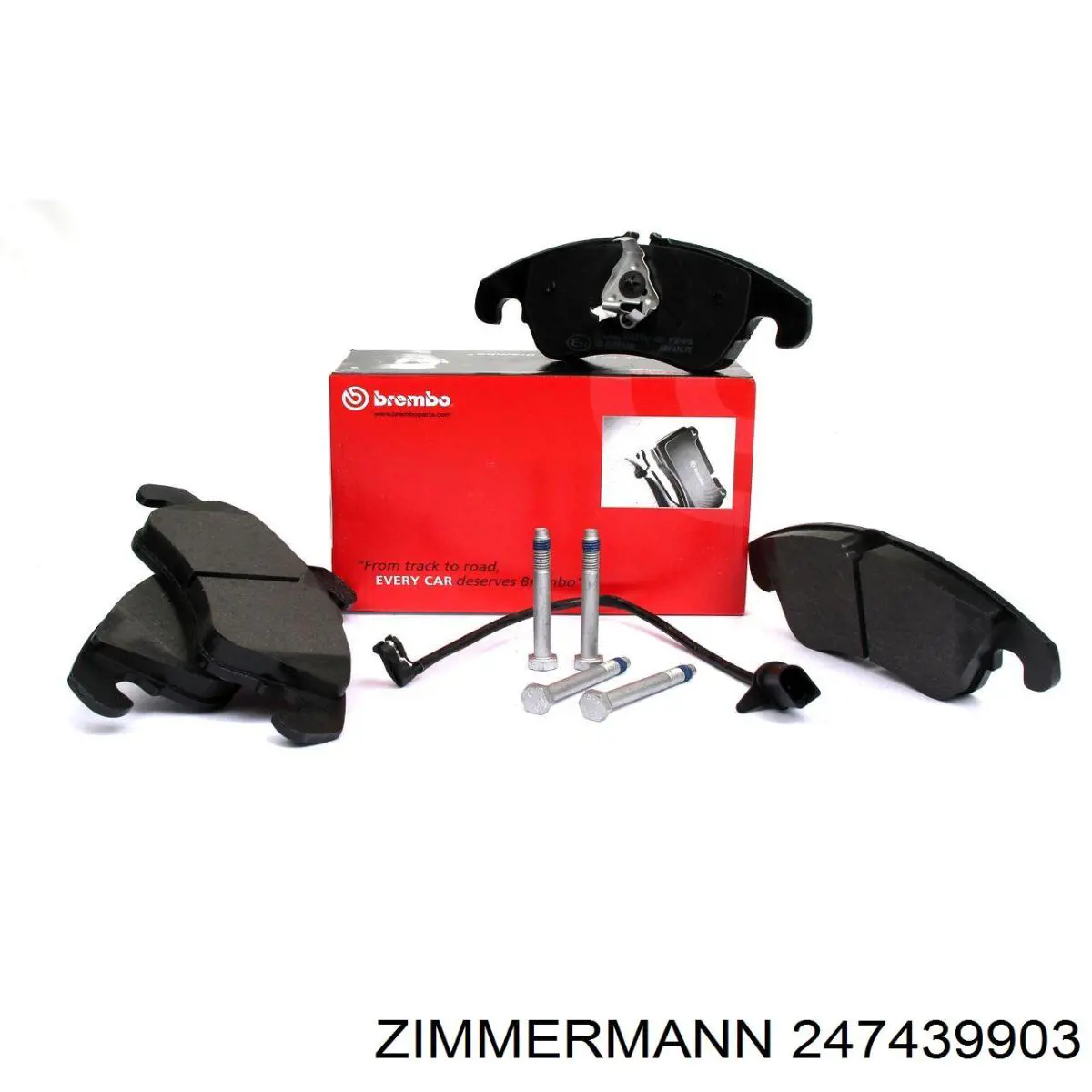 Гальмівні колодки Zimmermann 247439903 ціна, від 72.03 USD