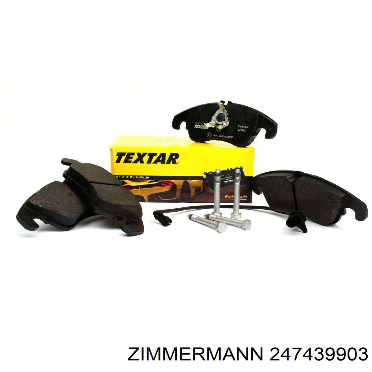 Купити 247439903 Zimmermann Колодки гальмівні передні, дискові