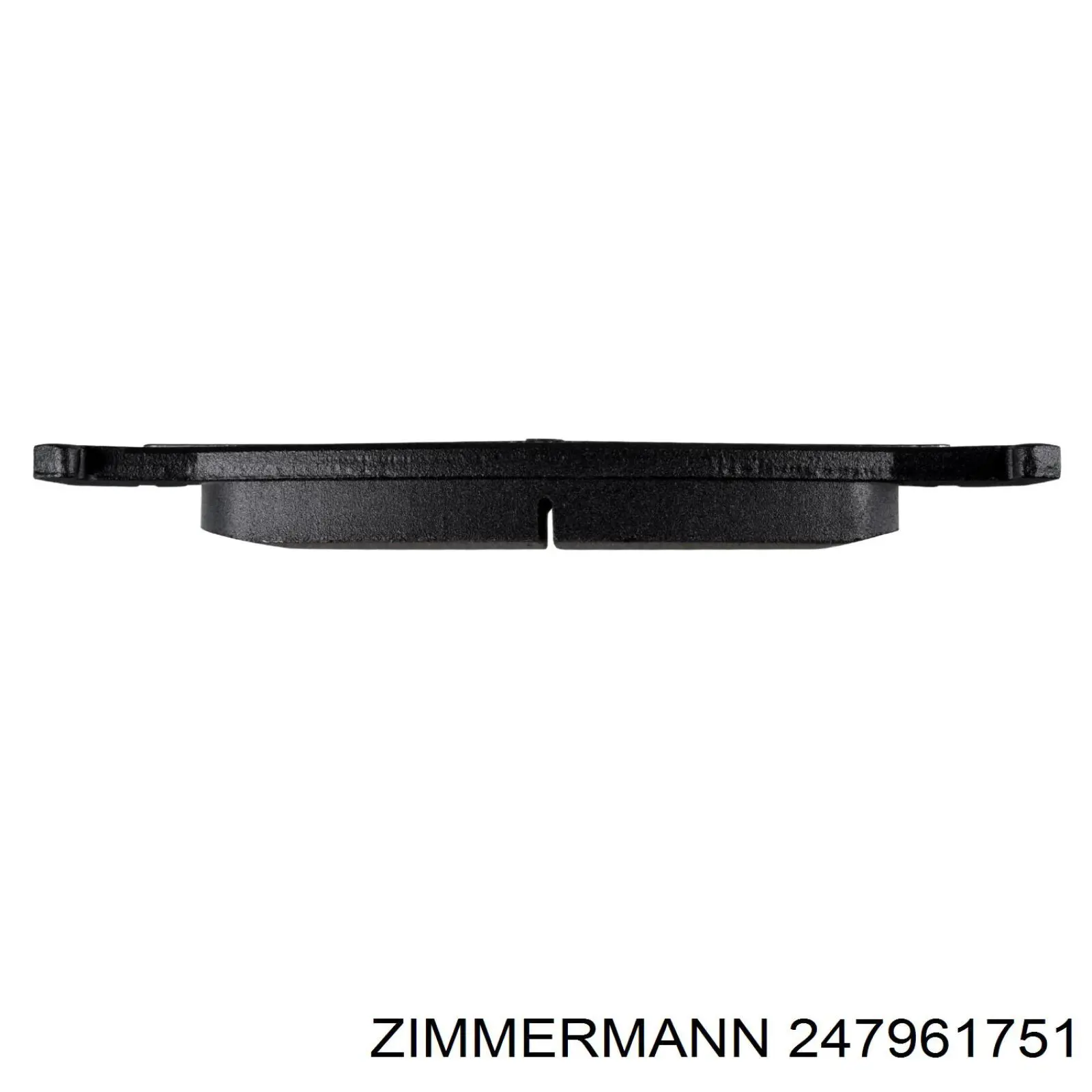 Передні тормозні колодки 247961751 Zimmermann