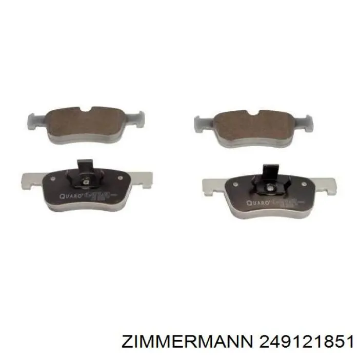 Тормозні колодки Zimmermann 249121851