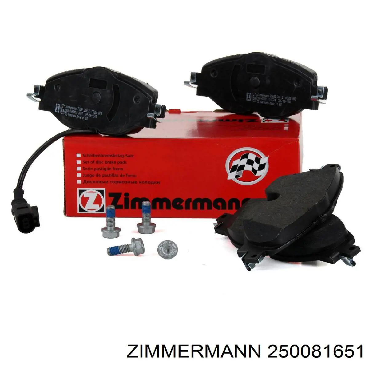 Купити 250081651 Zimmermann Задні колодки
