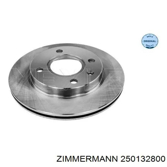 Диск гальмівний передній 250132800 Zimmermann