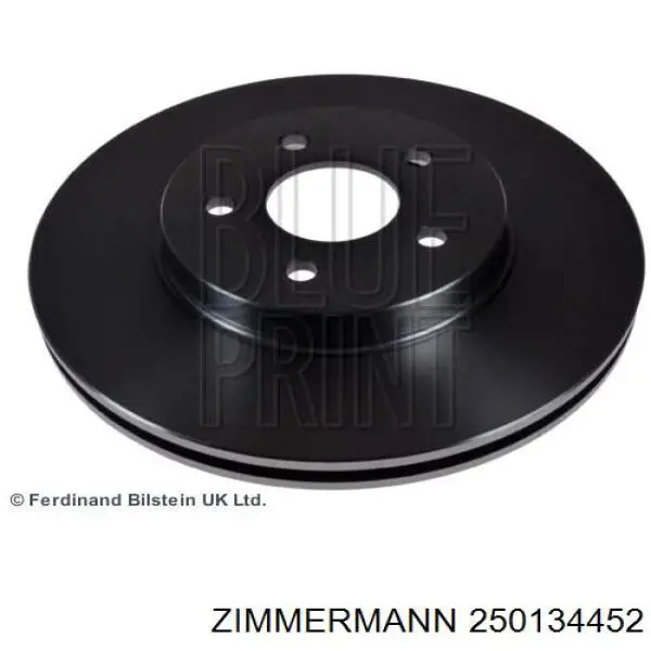 Диск переднього гальма Zimmermann 250134452 ціна, від 40.25 USD