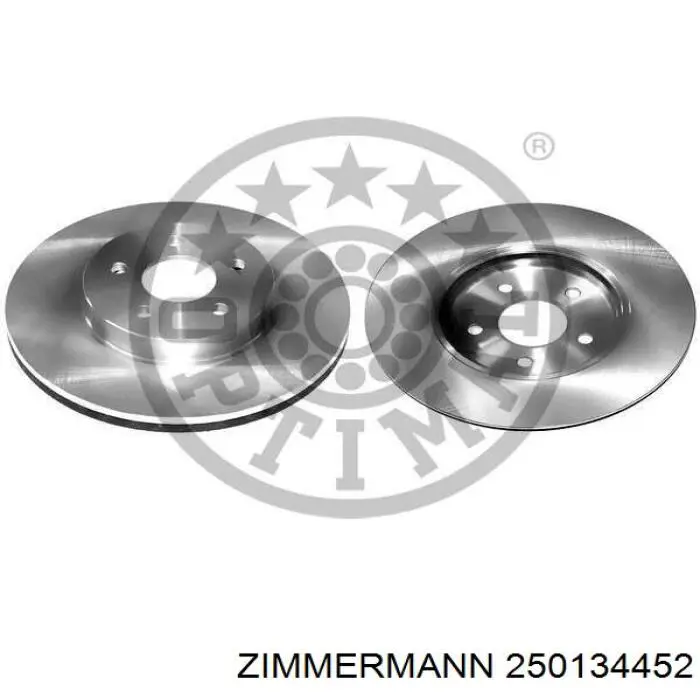 Купити 250134452 Zimmermann Ротор гальмівний