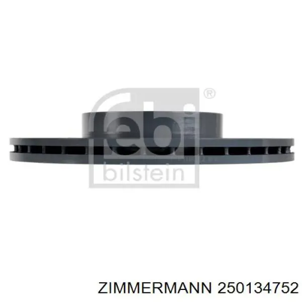 Гальмівні диски передні 250134752 Zimmermann