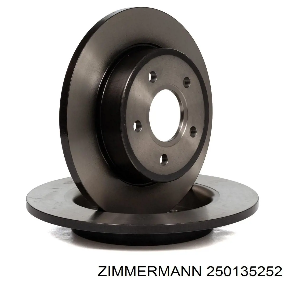 Диск переднього гальма Zimmermann 250135252 ціна, від 46.44 USD