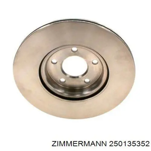 Гальмівні диски передні 250135352 Zimmermann